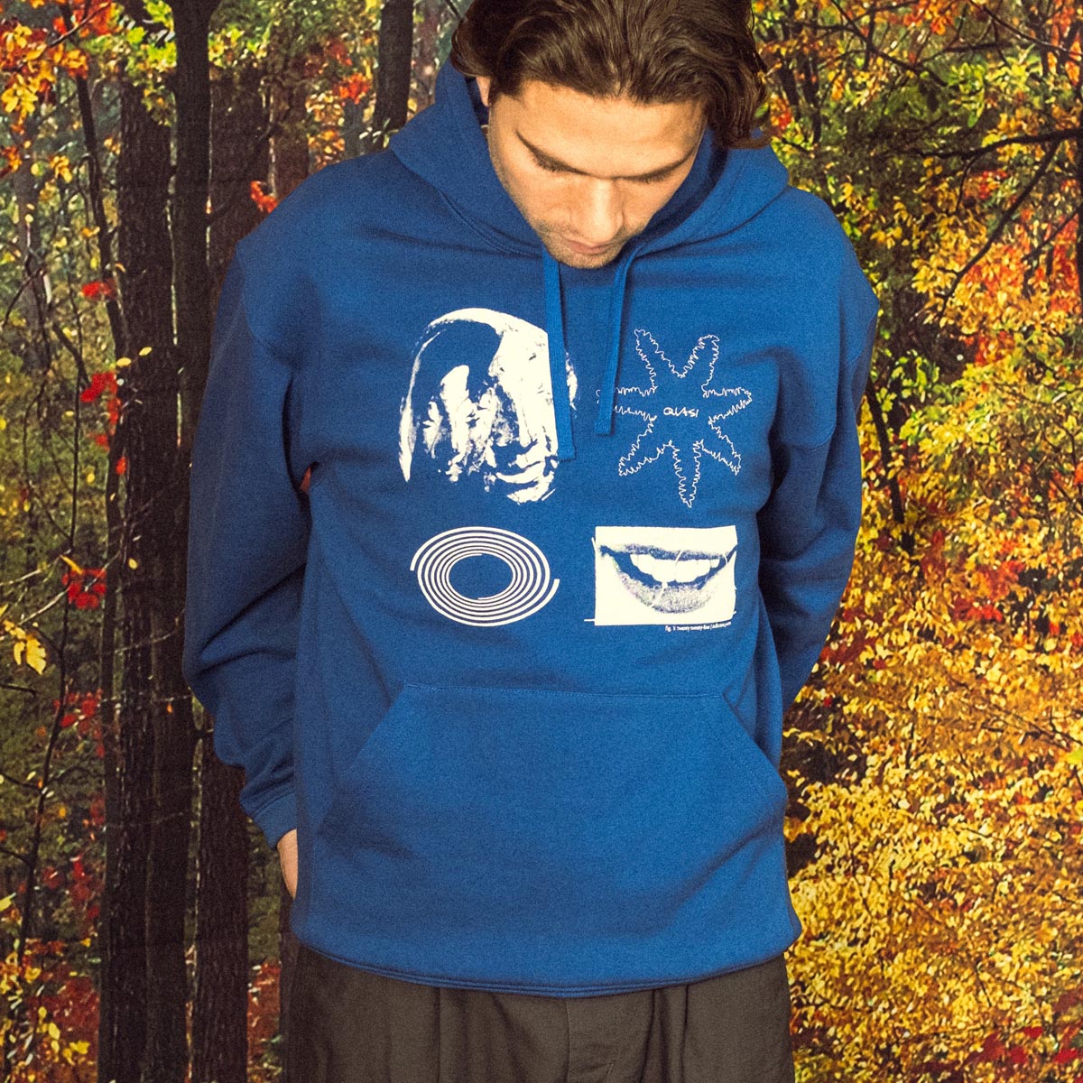 Quasi Point Hoodie - Royal image 2