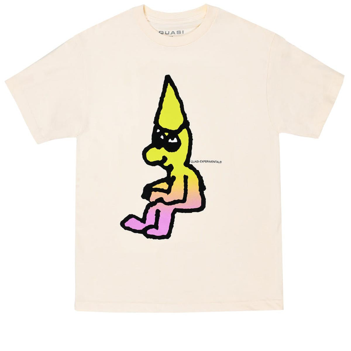 Quasi Sitting T-Shirt - Cream image 1