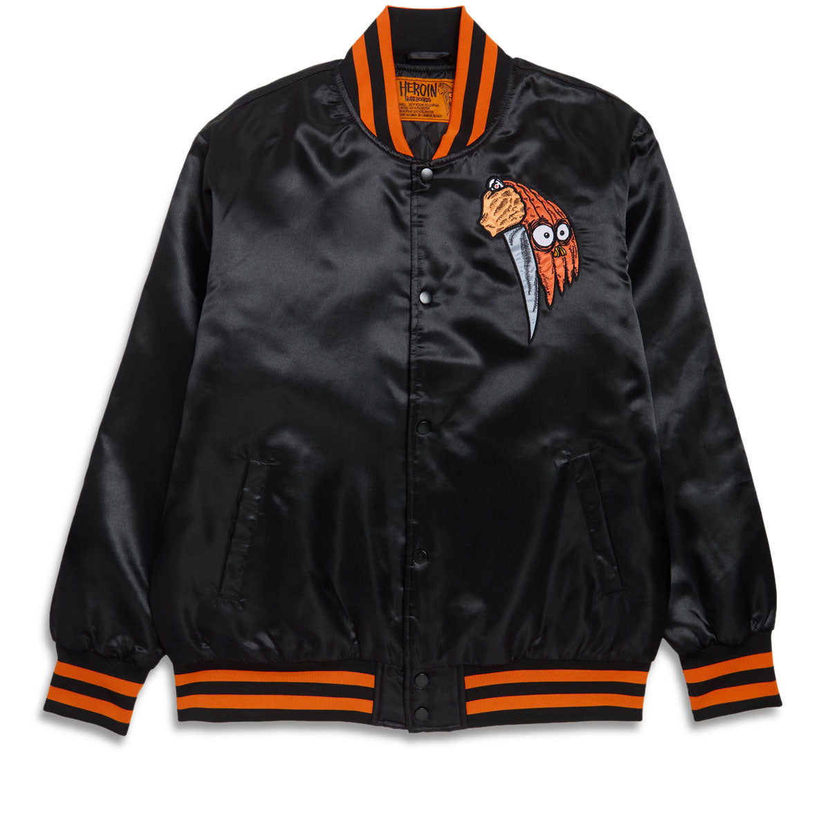 Heroin Shelloween Jacket - Black/Orange image 1