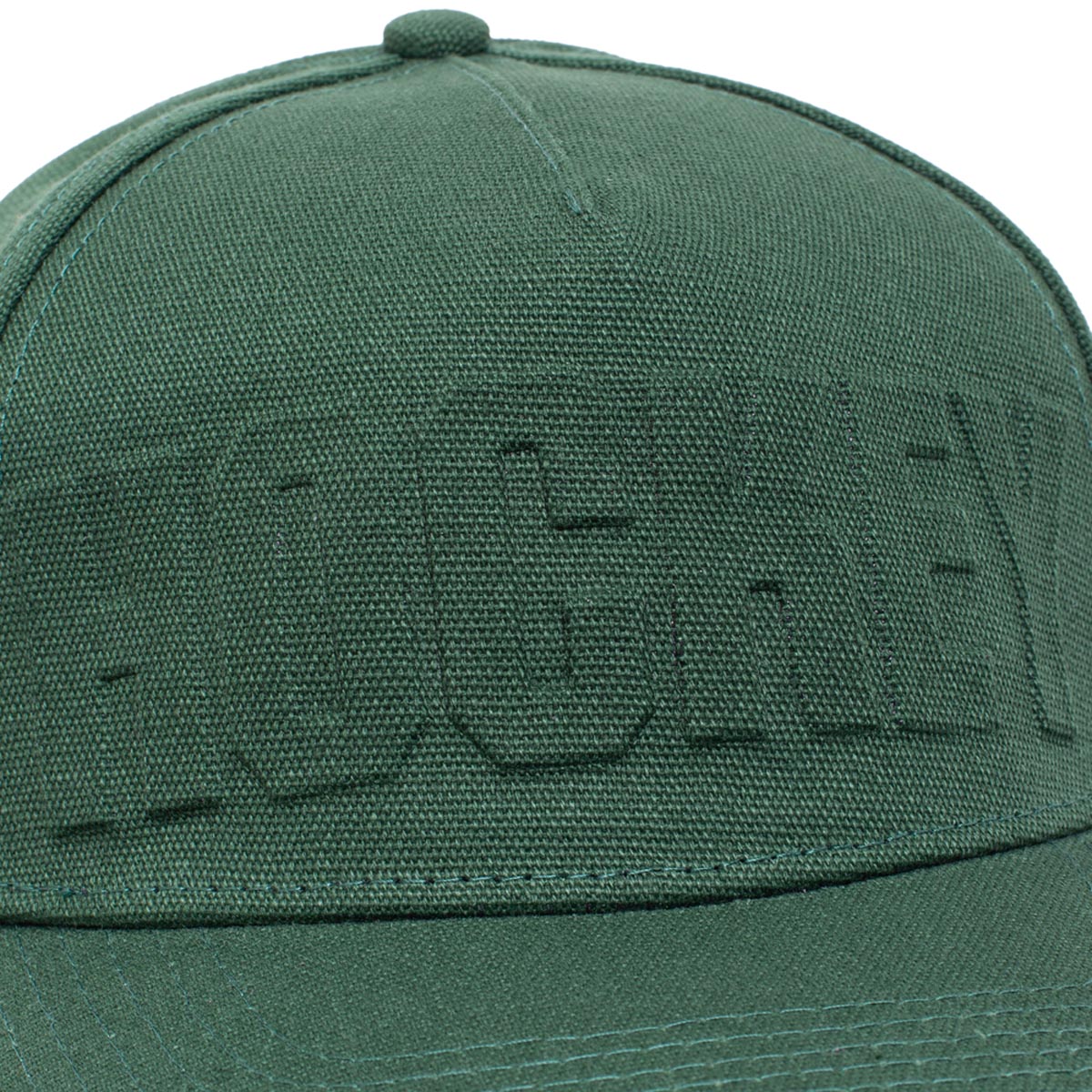 Hockey Embossed Hat - Forest Green image 3