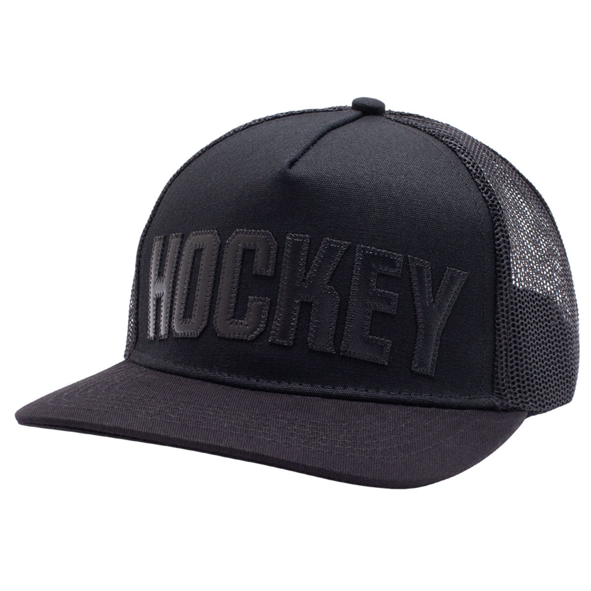 Hockey Truck Stop 3 Hat - Black image 1