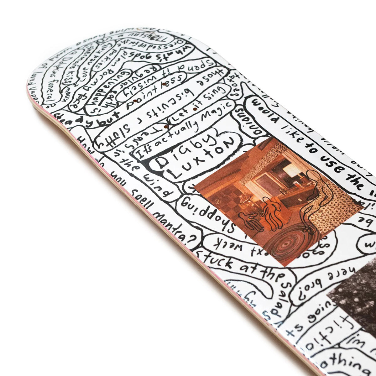 Hoddle Luxton Banter Skateboard Deck - 8.38