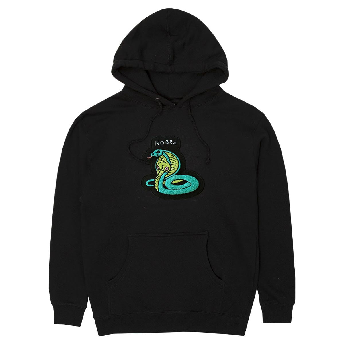 Porous Walker Nobra Hoodie - Black image 1