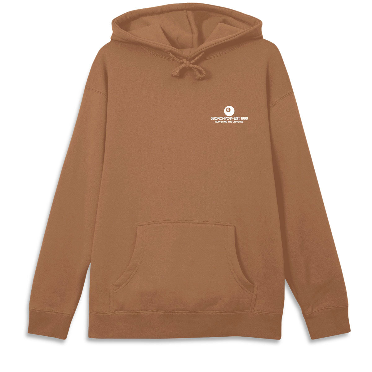 5Boro Supply Dragon Hoodie - Saddle/White image 2