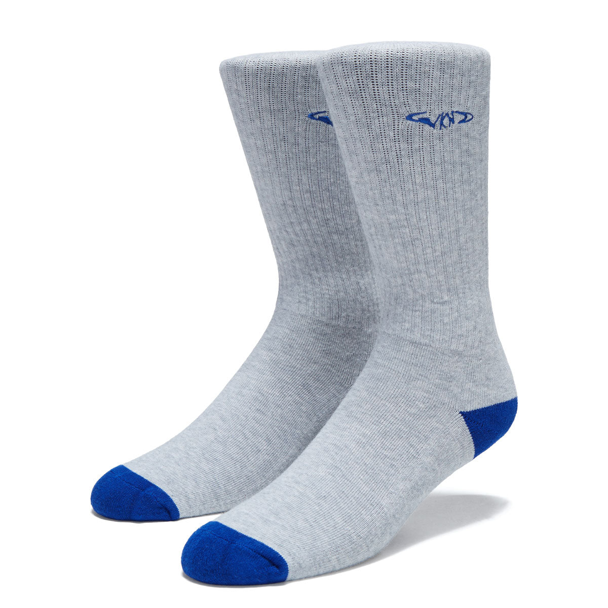 WKND Fishbone Socks - Heather Grey image 1