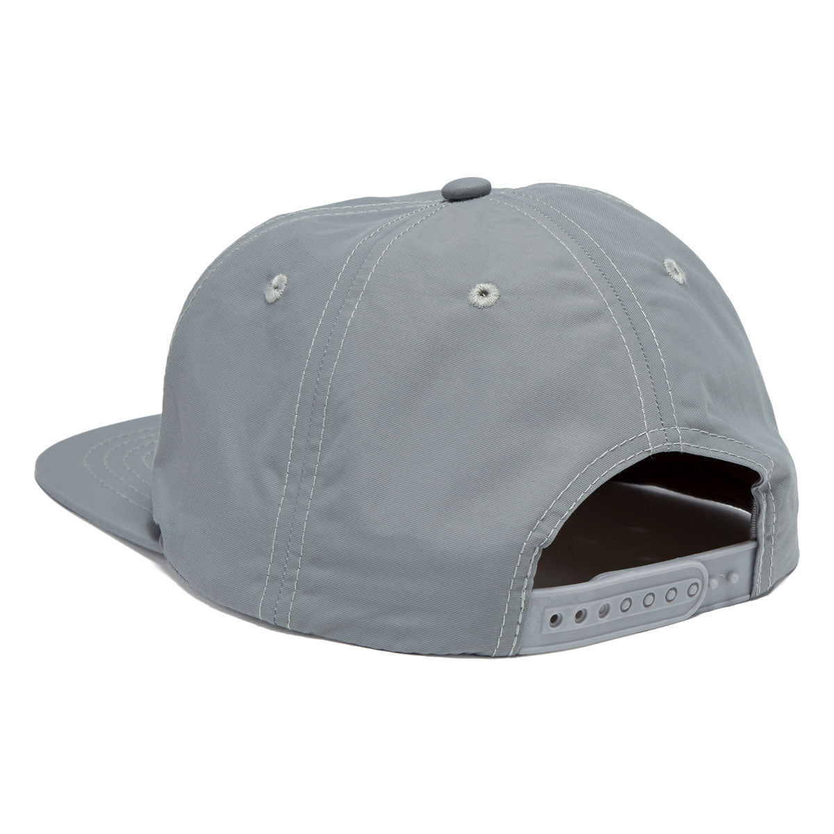 Heroin Script Nylon Snapback Hat - Grey/Pink image 2