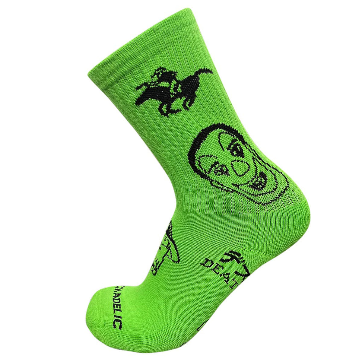 Psockadelic Good Times Socks - Green image 1