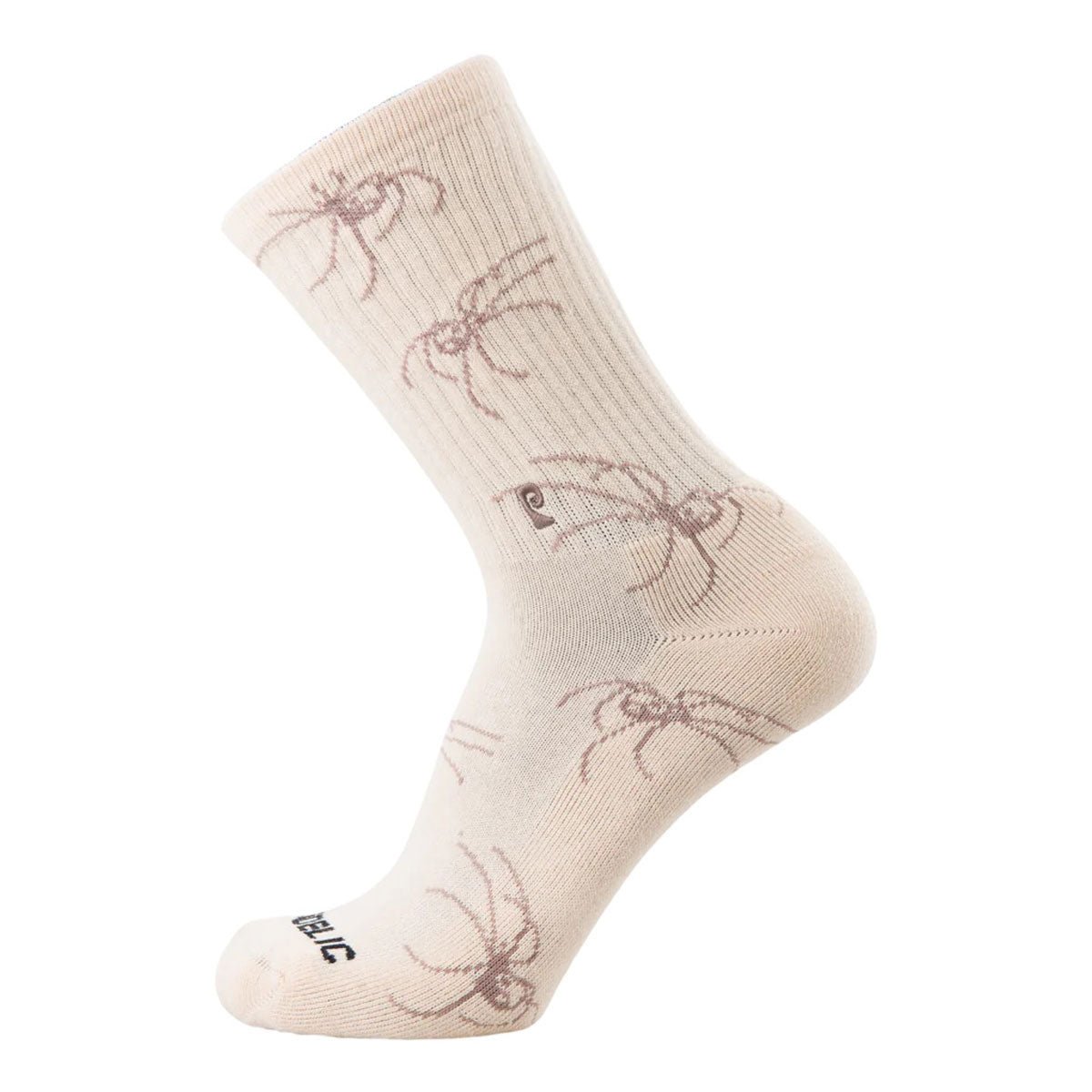 Psockadelic Spider Ying Yang Socks - Multi image 1