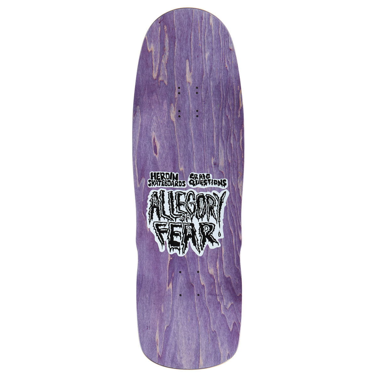 Heroin Dead Dave Allegory Of Fear Skateboard Complete - 10.10