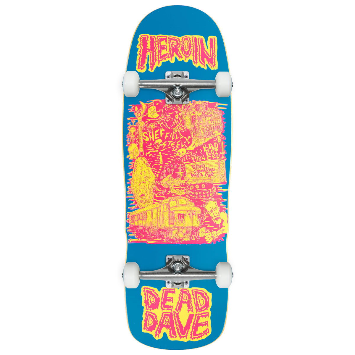 Heroin Dead Dave Allegory Of Fear Skateboard Complete - 10.10