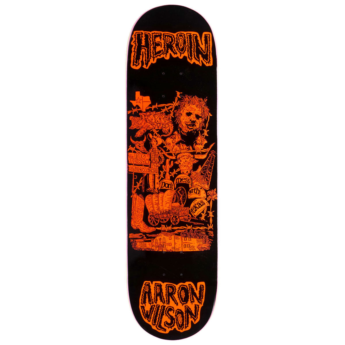 Heroin Aaron Wilson Allegory Of Fear Skateboard Deck - 8.75