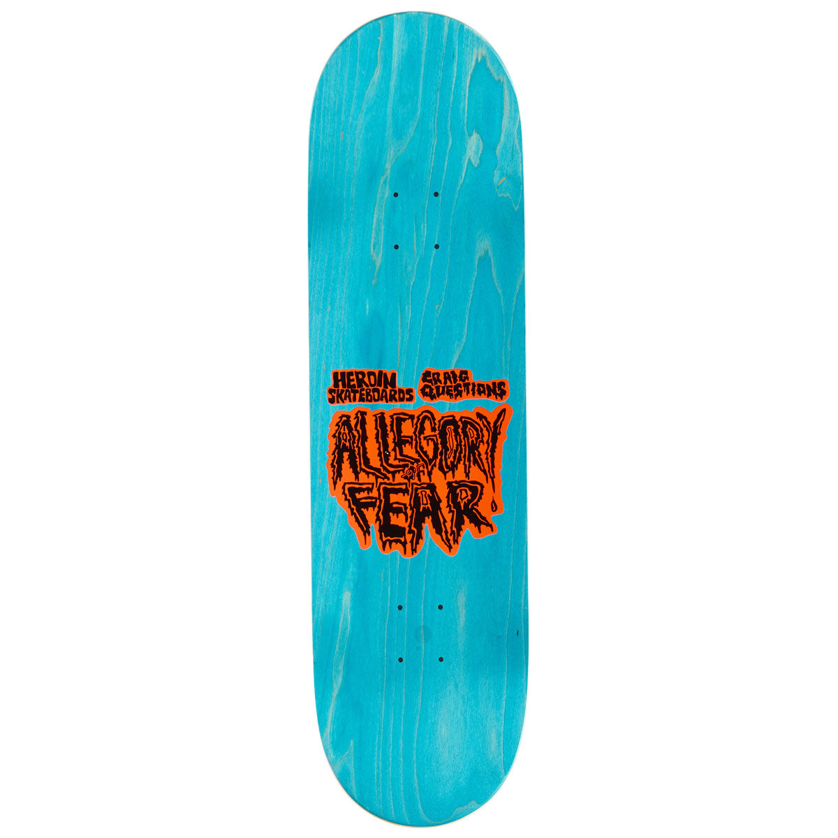 Heroin Aaron Wilson Allegory Of Fear Skateboard Deck - 8.75