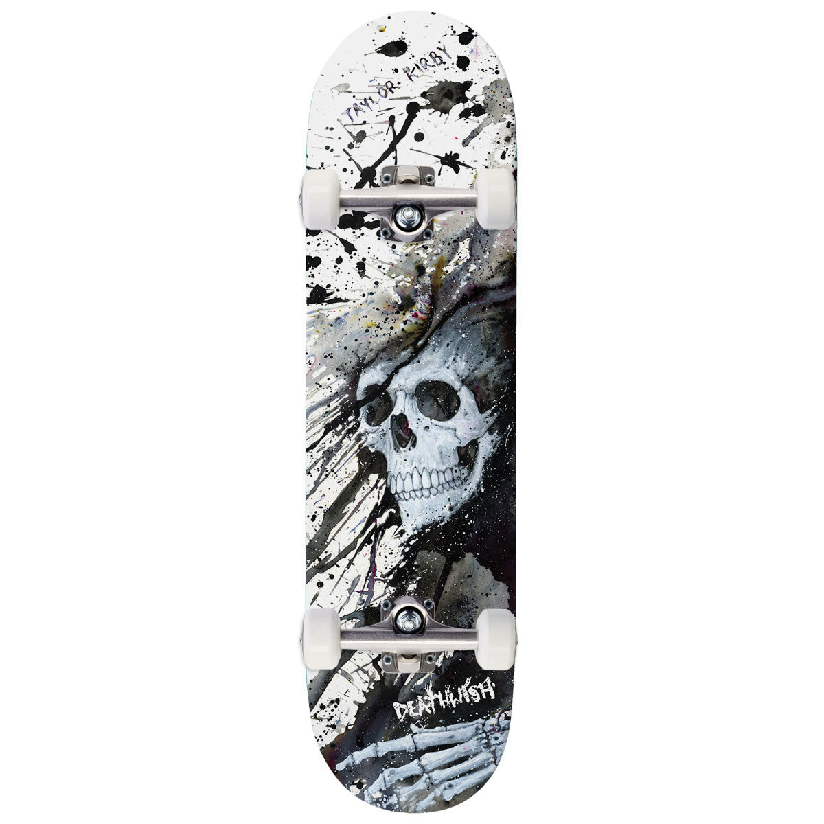 Deathwish Taylor Kirby Your Light Is In My Hand Skateboard Complete - 8.25