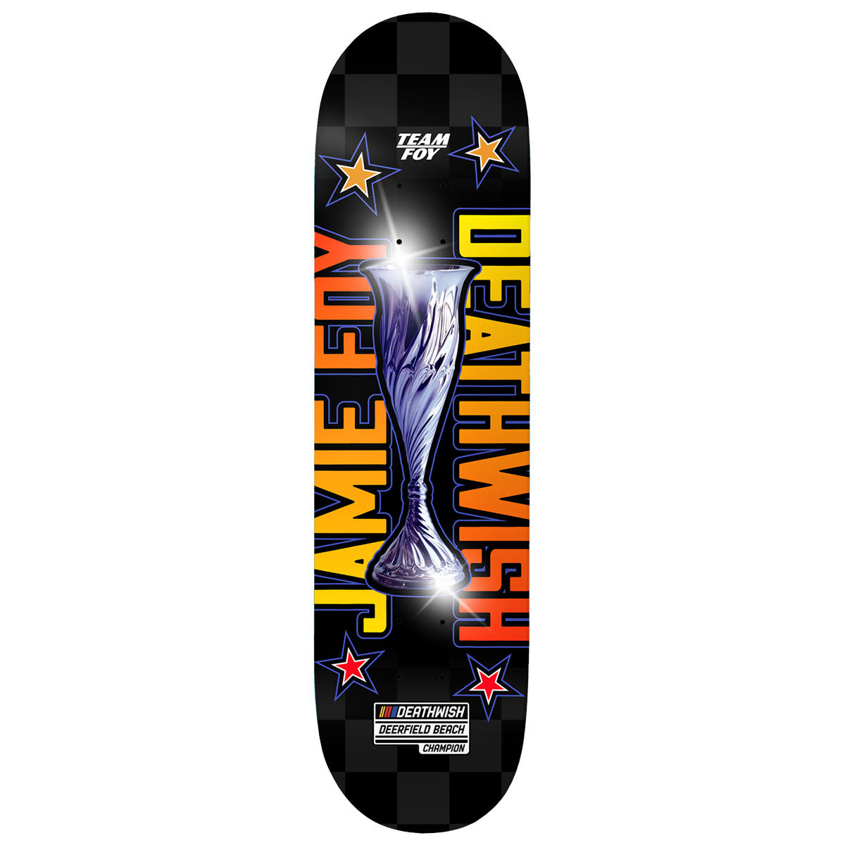 Deathwish Jamie Foy DB Champ Skateboard Deck - 8.00