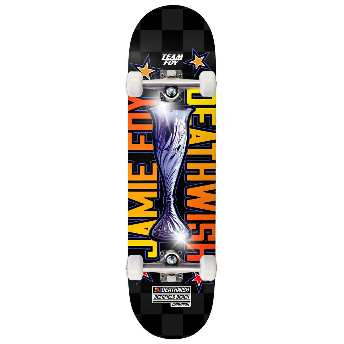 Deathwish Jamie Foy DB Champ Skateboard Complete - 8.00