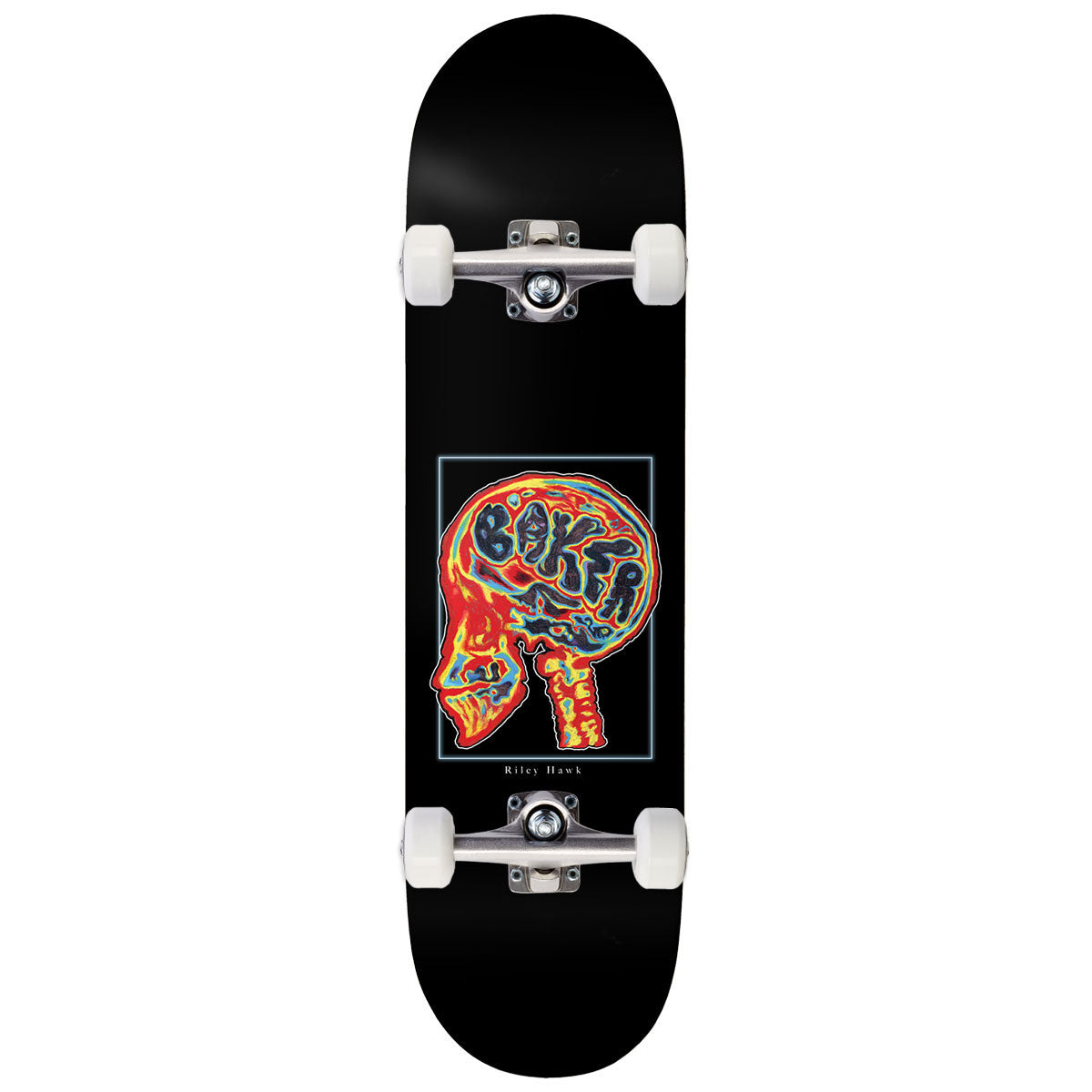 Baker Riley Hawk Brain Donor Skateboard Complete - 8.50