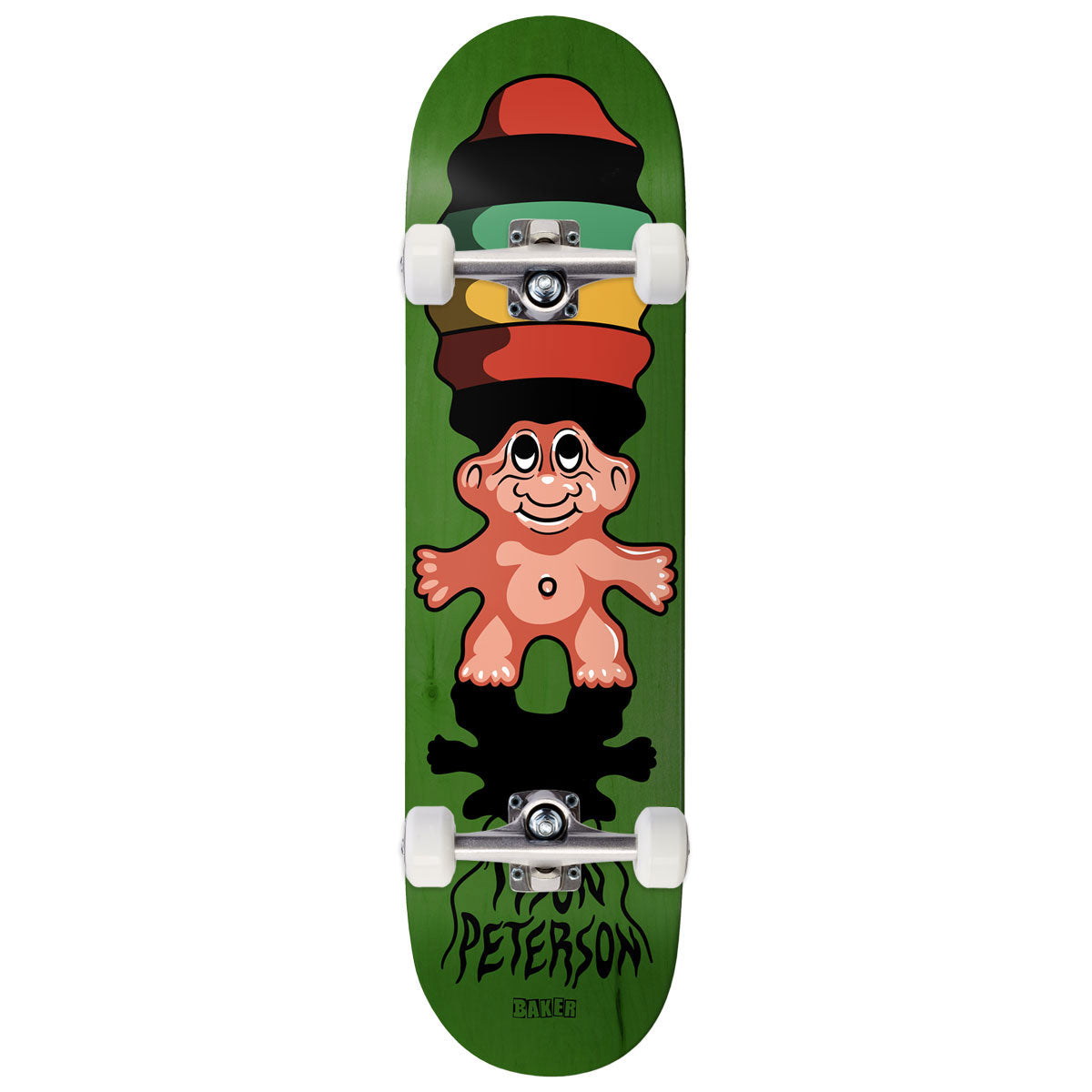 Baker Tyson Peterson Trollsafari Skateboard Complete - 8.25