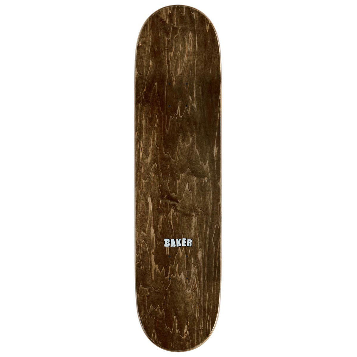 Baker Sammy Baca Brand Name Skateboard Deck - Black/Veneer - 8.25