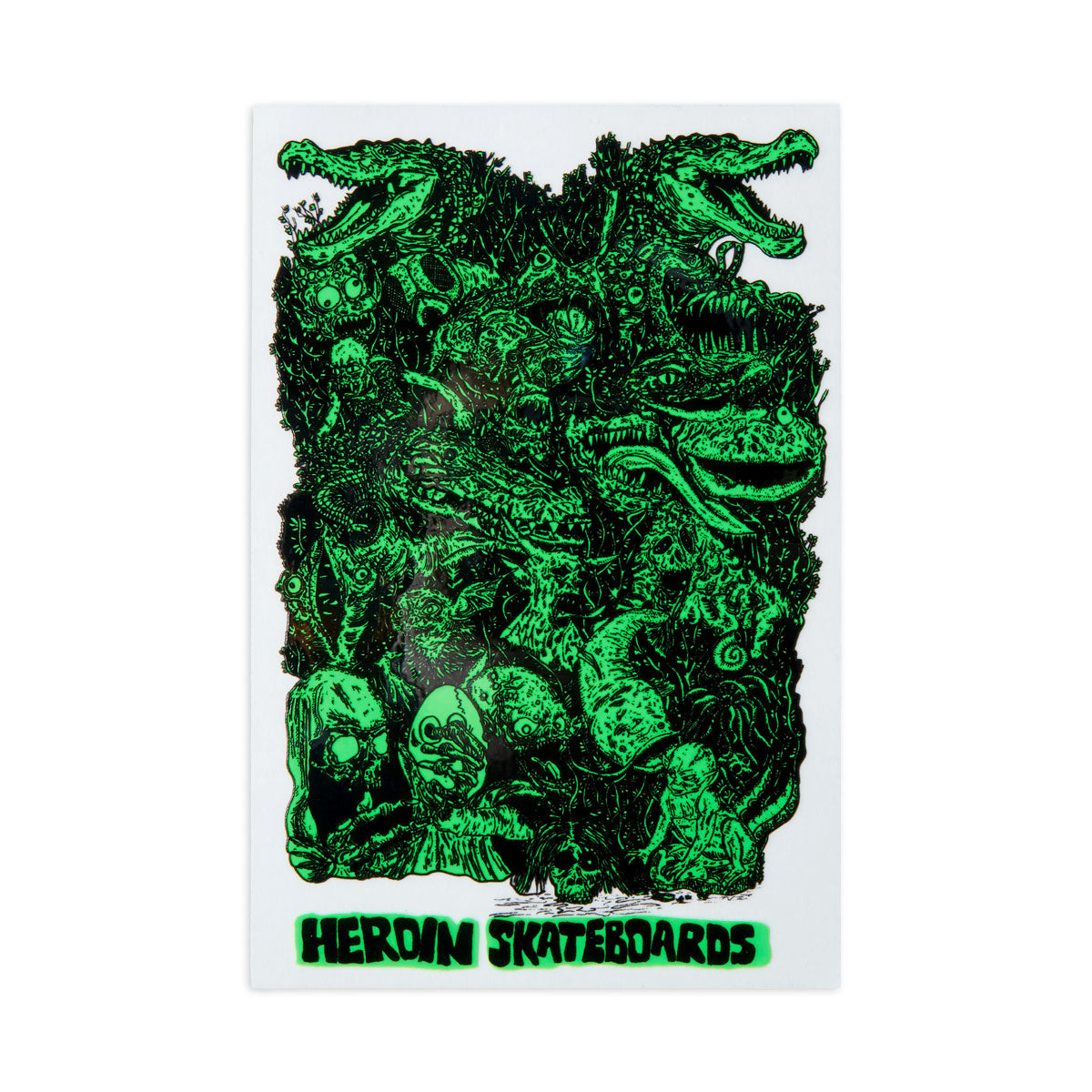 Heroin Swamp Allegory Of Fear Sticker image 1