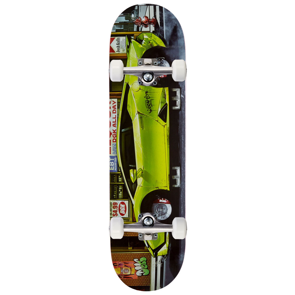 DGK Bricked Kalis Skateboard Complete - 8.06