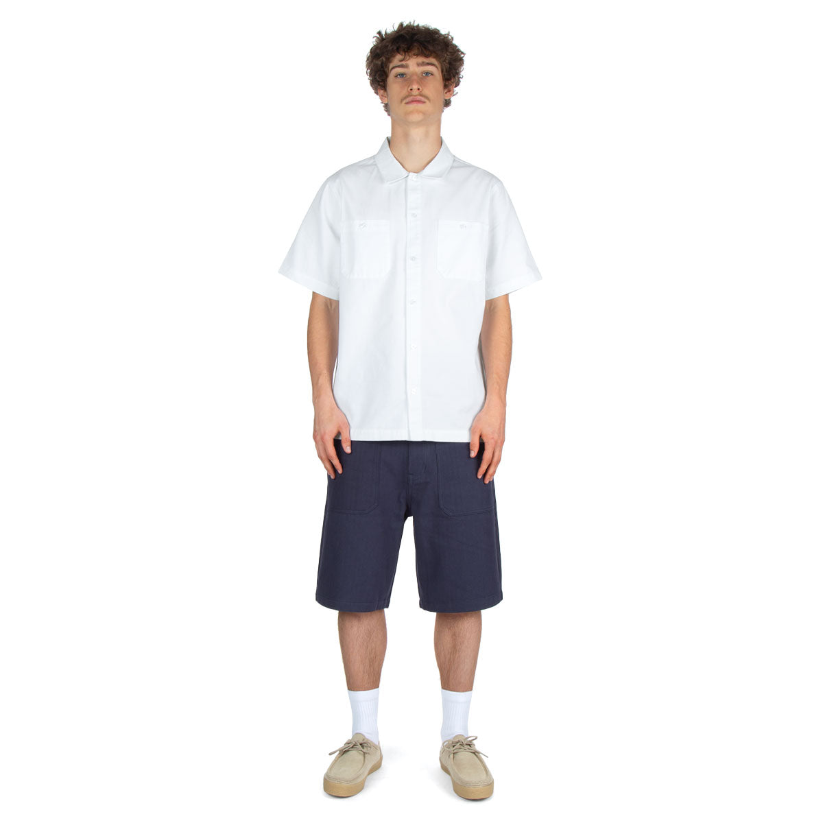 CCS Surplus Herringbone Shorts - Navy image 3