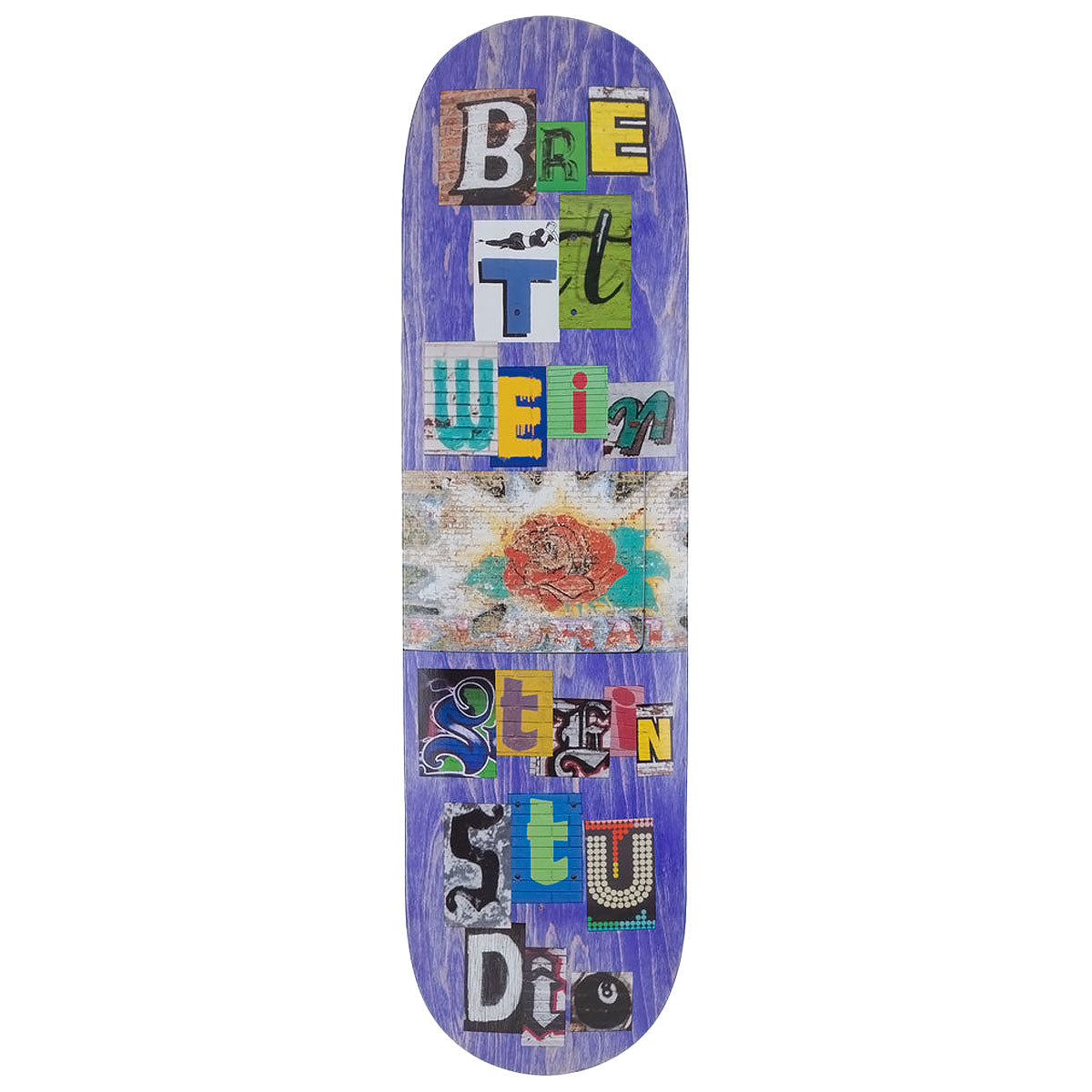 Studio Weinstein Street Art Skateboard Deck - Lime - 8.25