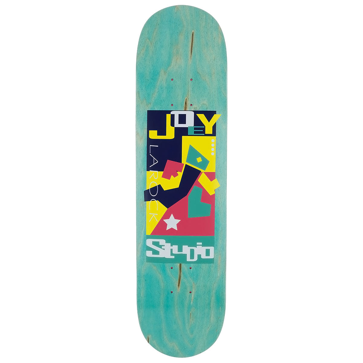 Studio Larock Marathon Man Skateboard Deck - Orange - 8.25