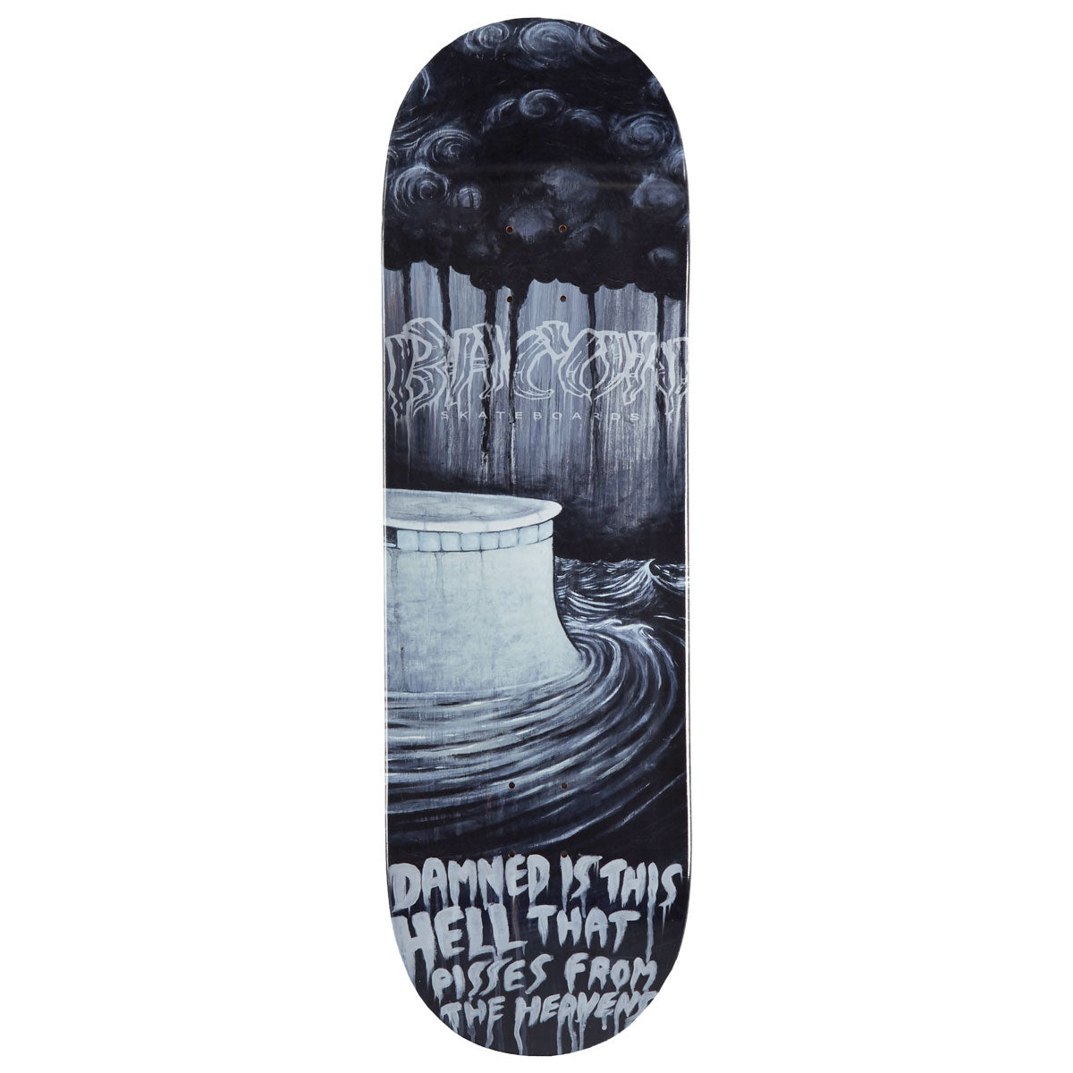 Bacon Rainy Hell Skateboard Deck - 9.50