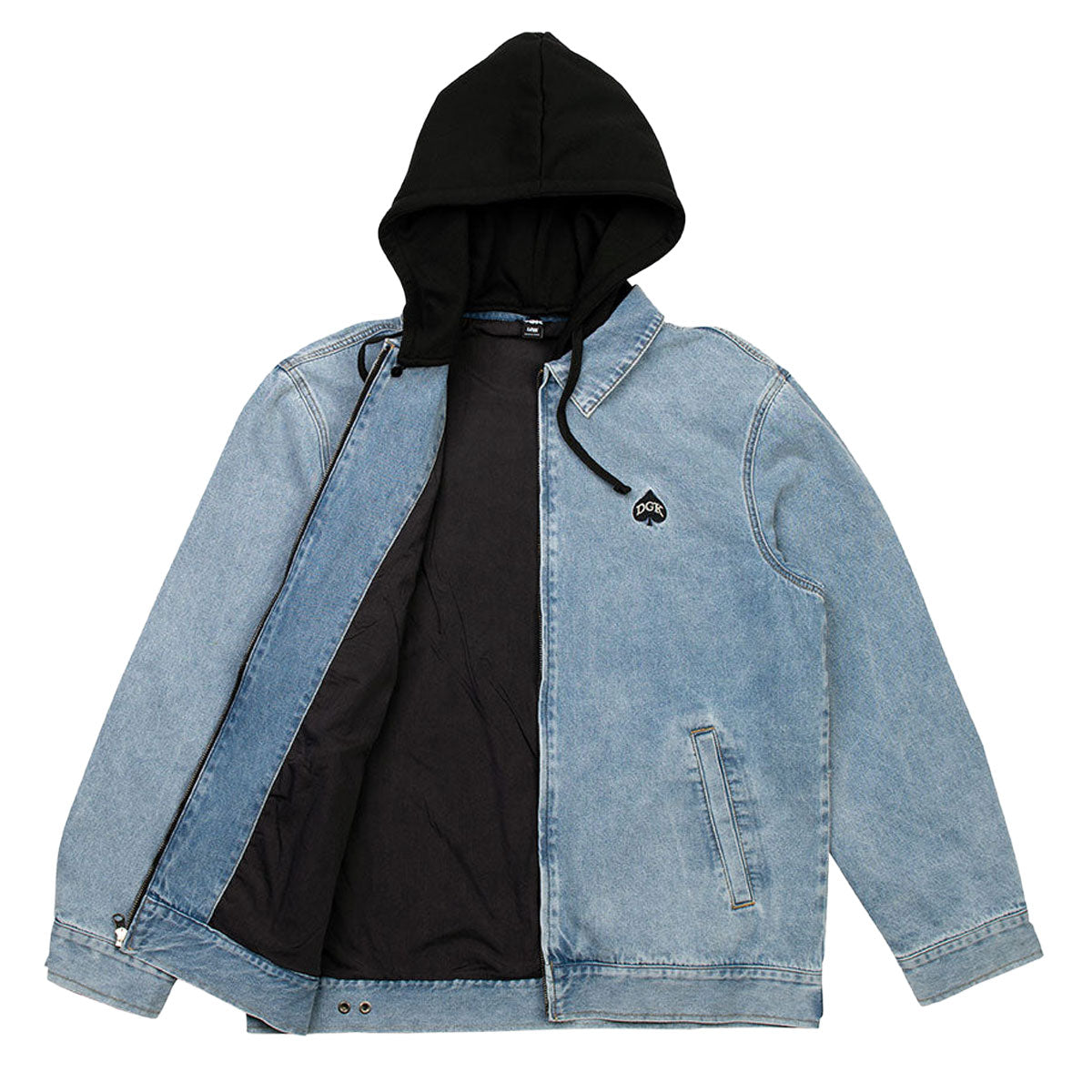DGK Spade Denim Jacket - Washed Indigo image 3