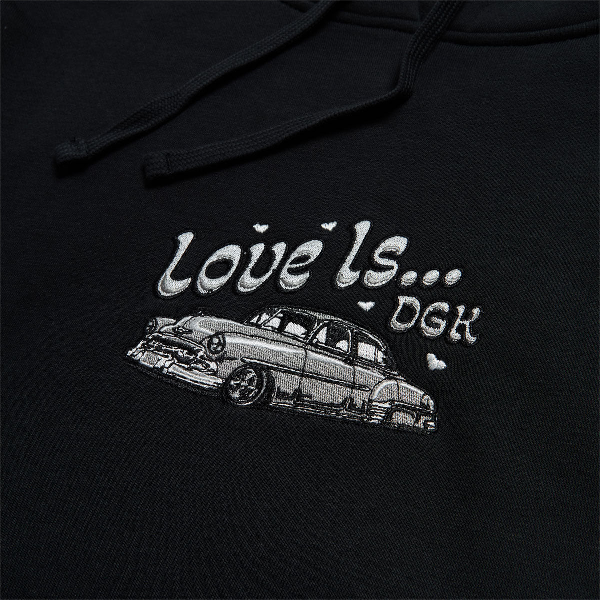 DGK Love Is... Hoodie - Black image 3