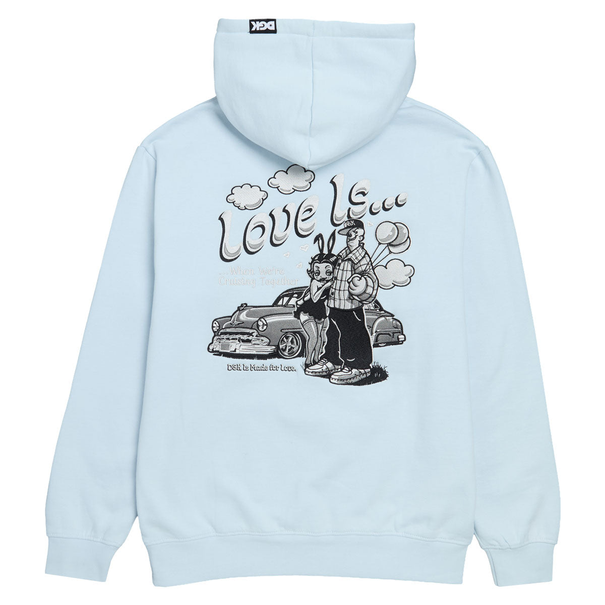 DGK Love Is... Hoodie - Powder Blue image 2