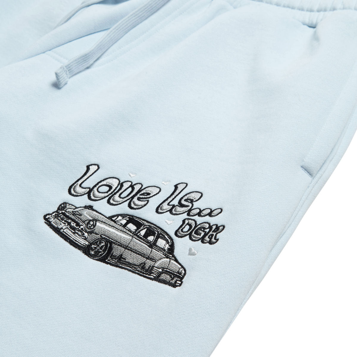 DGK Love Is... Fleece Sweatpants - Powder Blue image 3