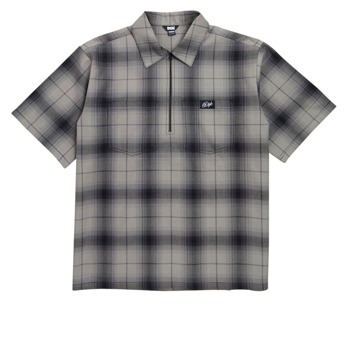 DGK Players Club Flannel Shirt - Gray image 1