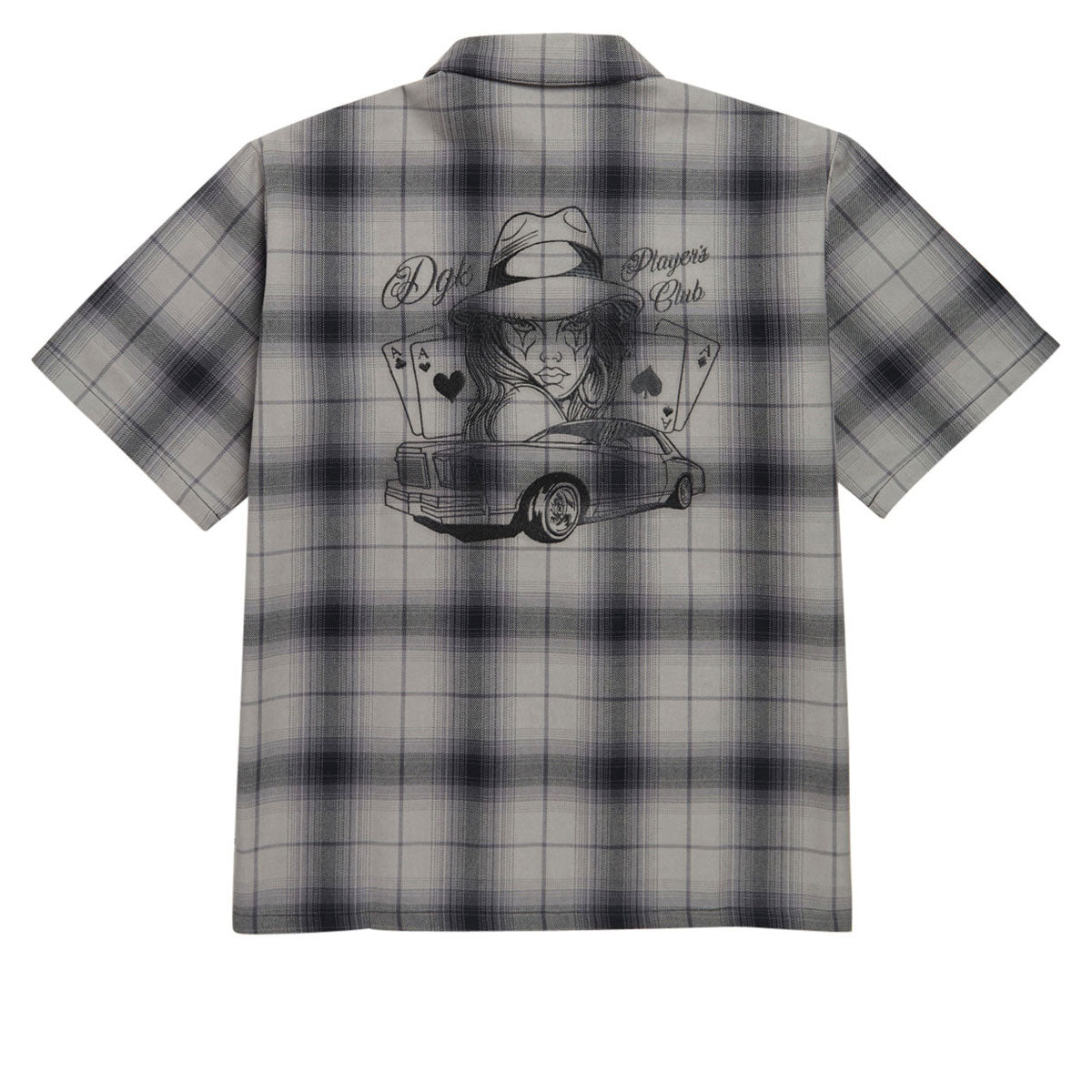 DGK Players Club Flannel Shirt - Gray image 2