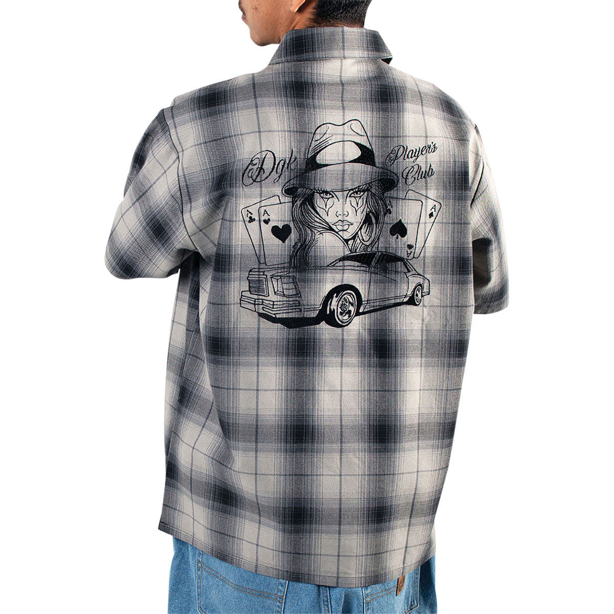 DGK Players Club Flannel Shirt - Gray image 4