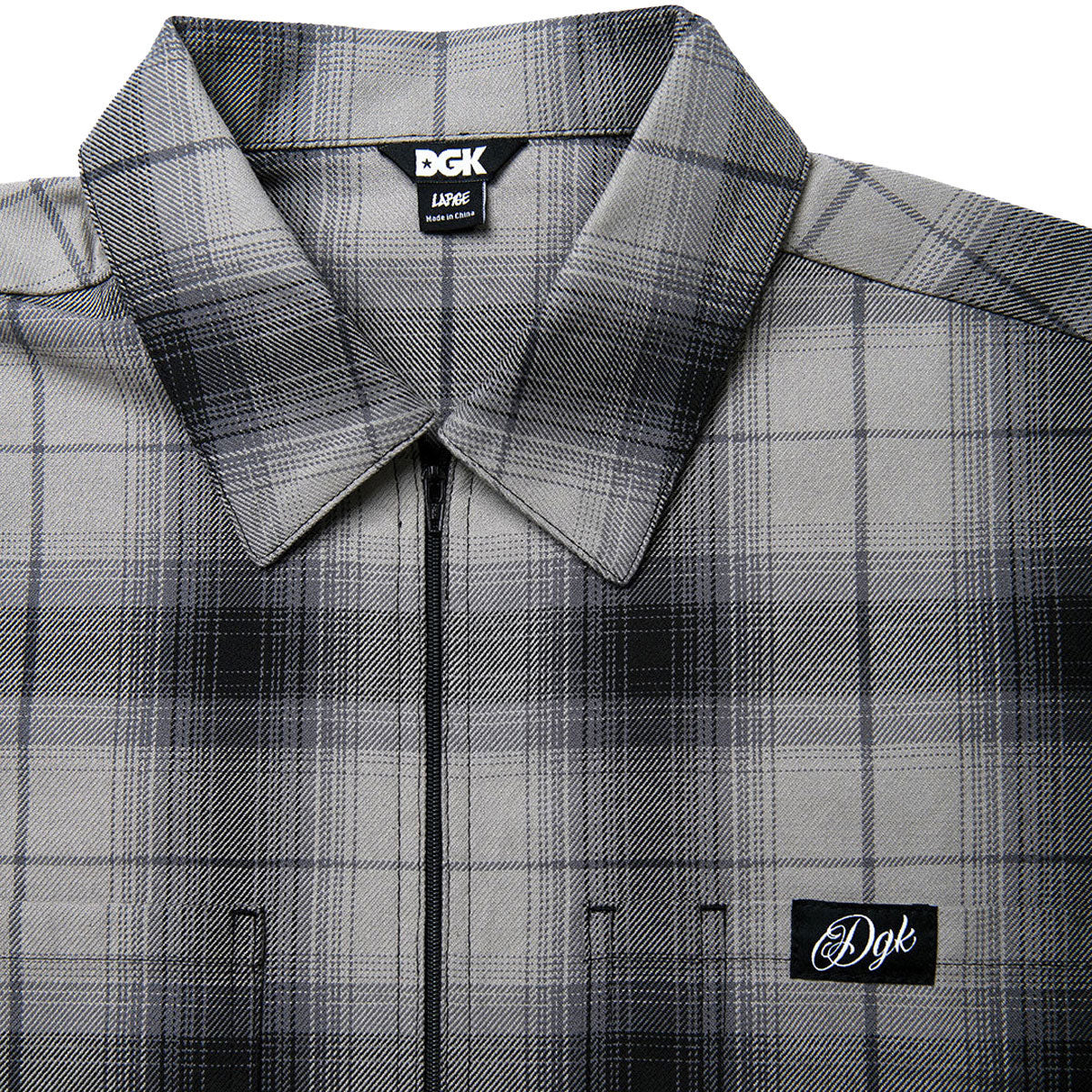 DGK Players Club Flannel Shirt - Gray image 5
