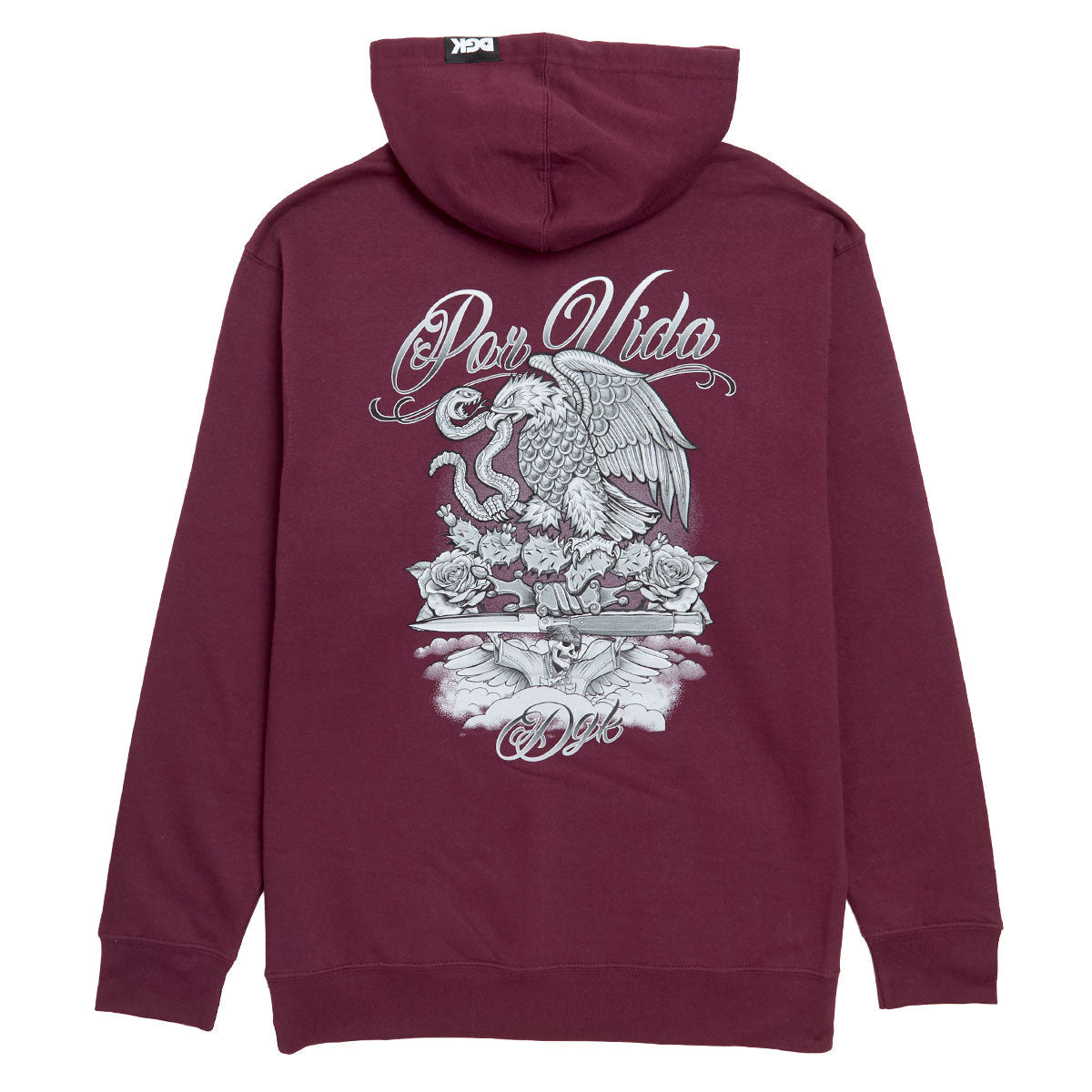 DGK Batalla Hoodie - Maroon image 1