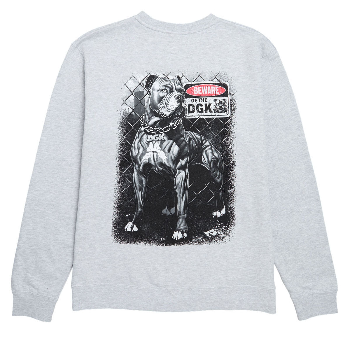 DGK On Guard Sweatshirt - Grey Heather image 1