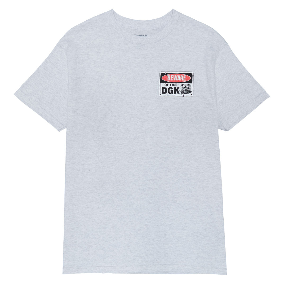 DGK On Guard T-Shirt - Ash Grey image 2