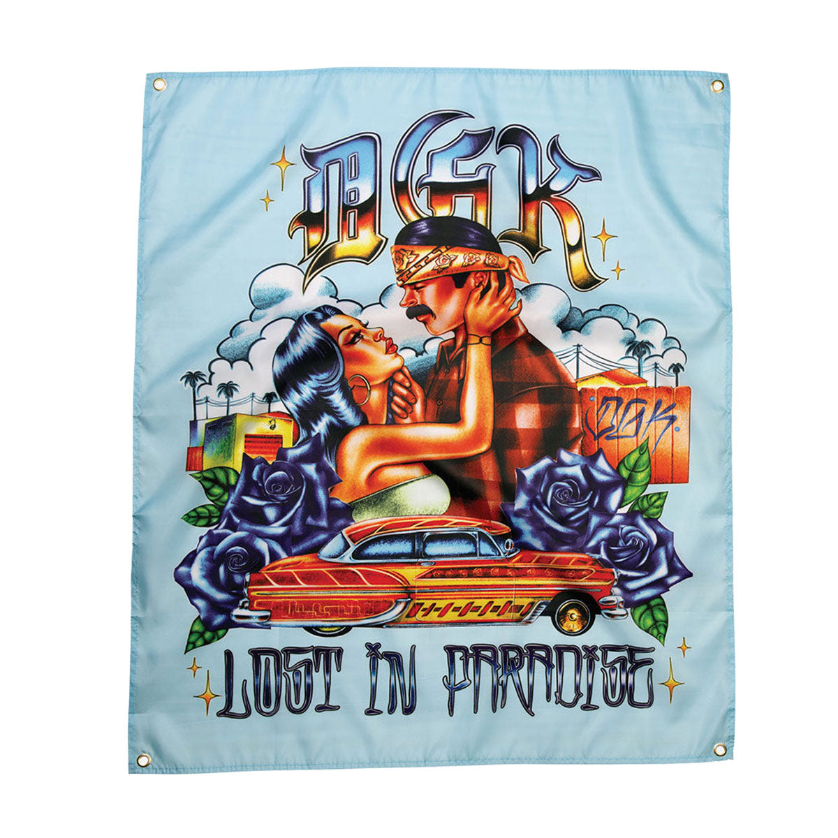 DGK Lost In Paradise Banner - Blue image 1
