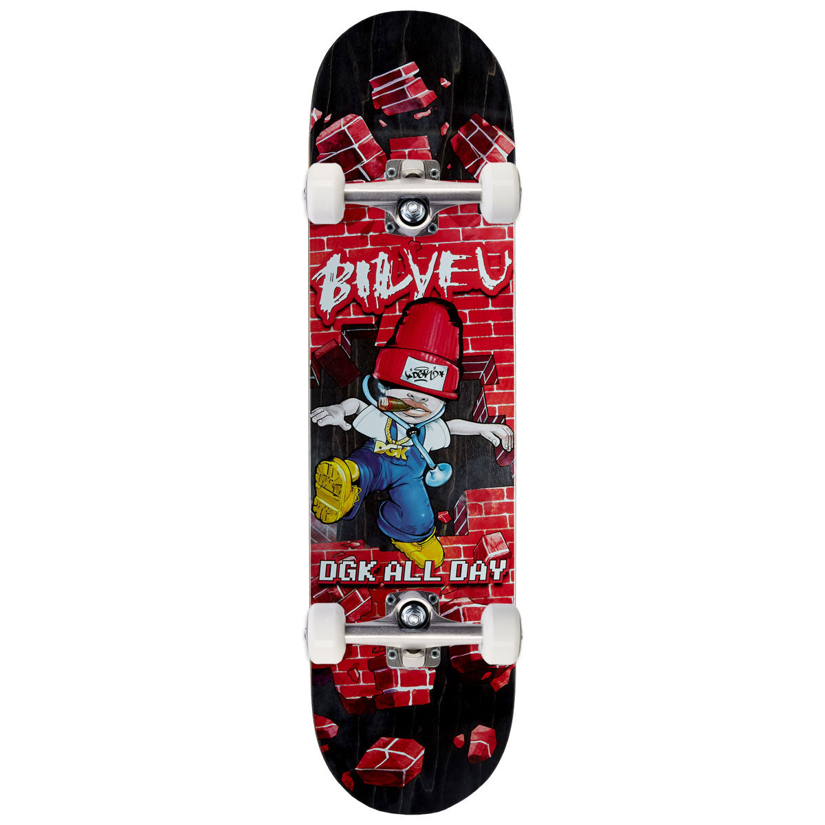 DGK Bustin Out Bilyeu Skateboard Complete - 8.00