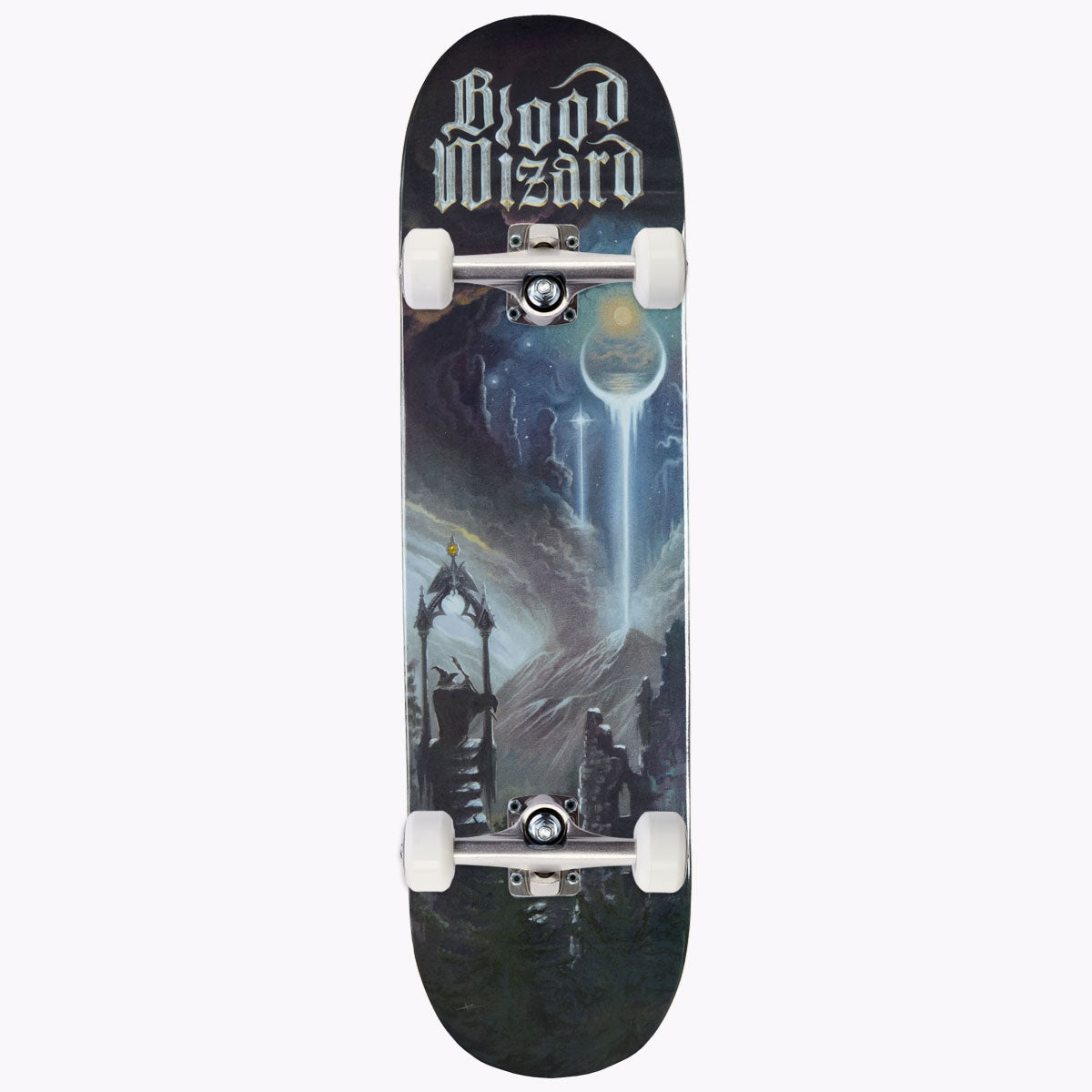 Blood Wizard Temple Skateboard Complete - 8.25