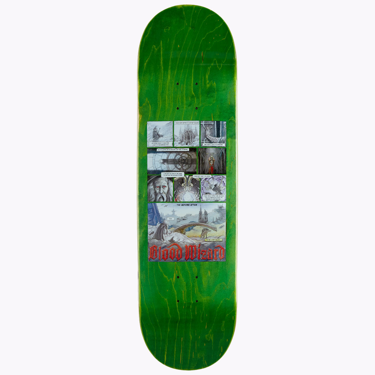 Blood Wizard Outer Realms Vol. 3 Skateboard Deck - 8.75