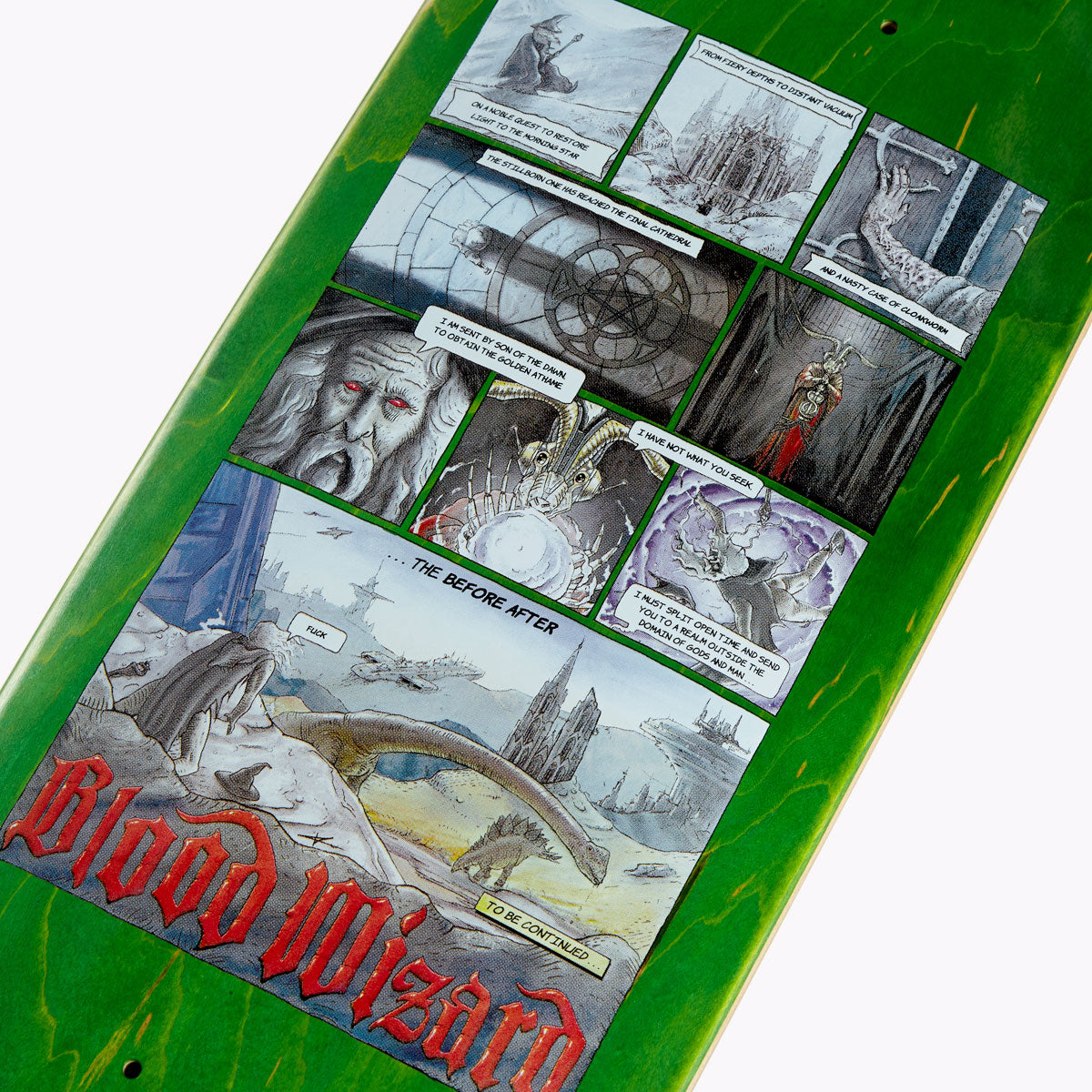 Blood Wizard Outer Realms Vol. 3 Skateboard Deck - 8.75