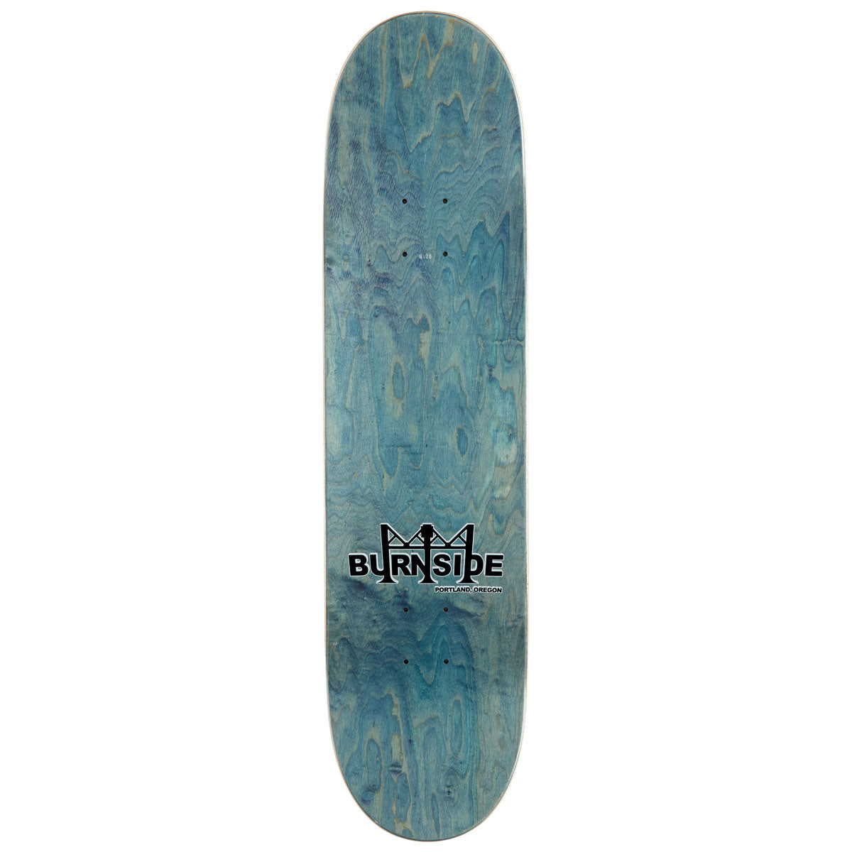 Burnside Bridge Skateboard Deck - Orange - 8.25