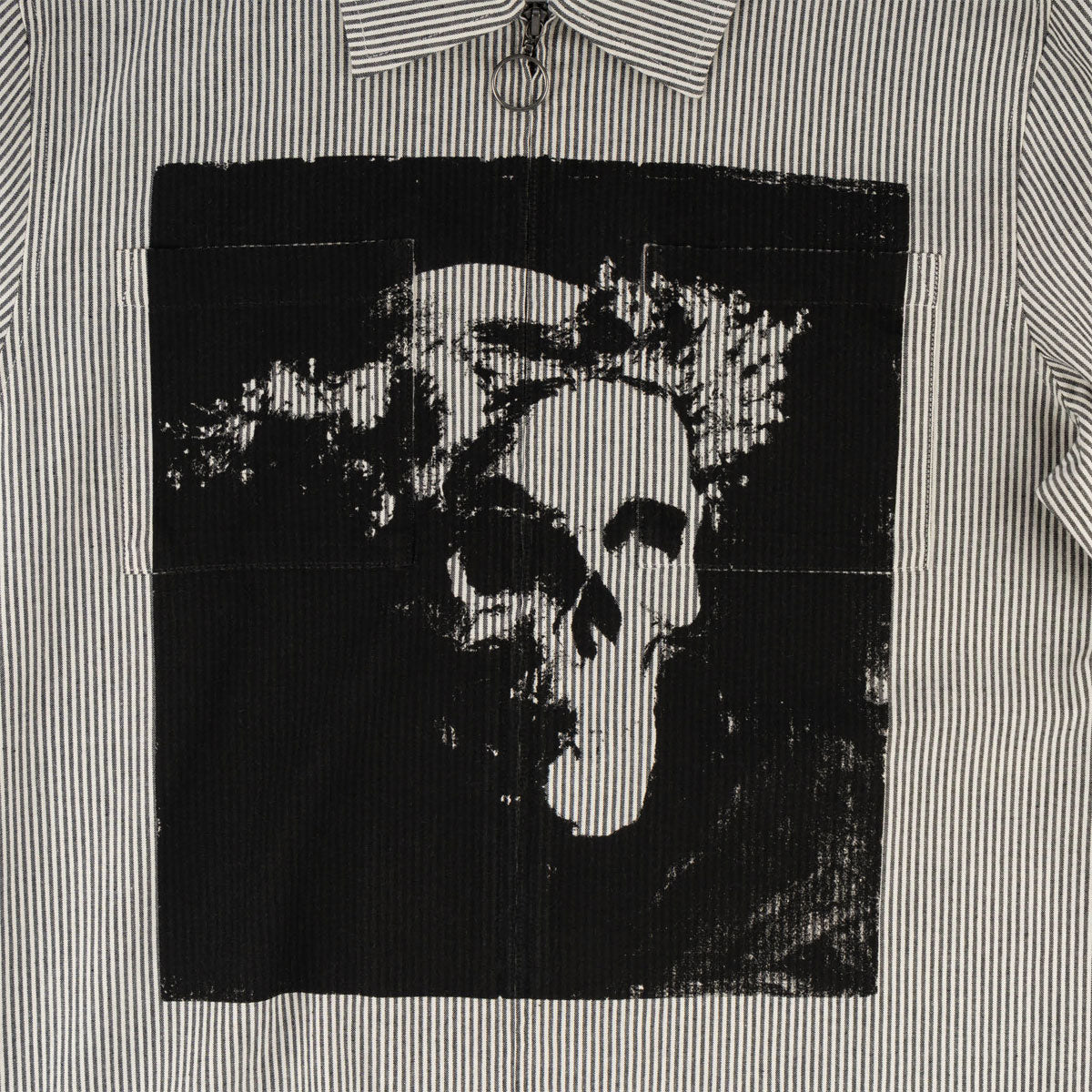 Welcome Crowned Long Sleeve Oxford Shirt - Black image 3