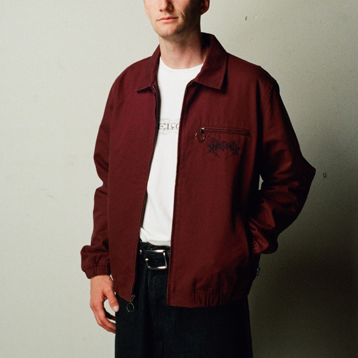 Welcome Epoch Harrington Jacket - Plum image 5