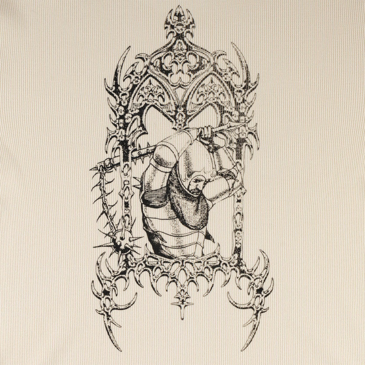 Welcome Gallant Long Sleeve Thermal Shirt - Bone image 3