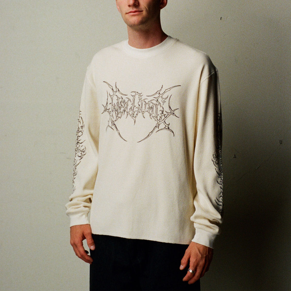 Welcome Gallant Long Sleeve Thermal Shirt - Bone image 5
