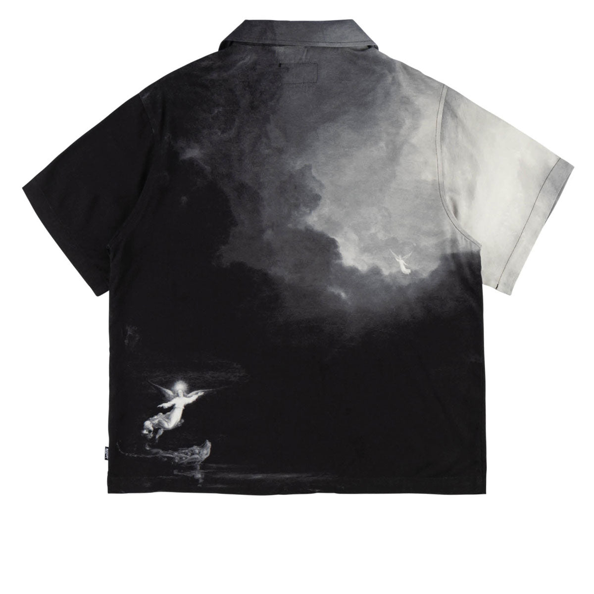 Welcome Hope Rayon Shirt - Black image 2